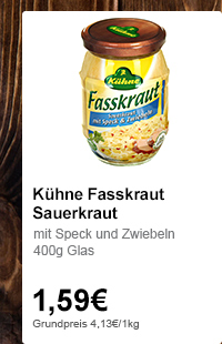Kühne Fasskraut Sauerkraut >>