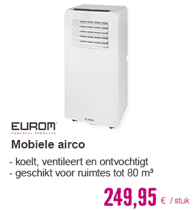 EUROM Mobiele airco PAC 9.2 | HORNBACH