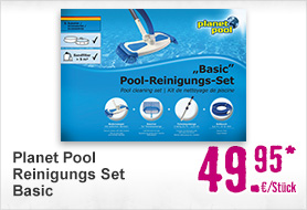 Pool Reinigungs Set Basic Planet Pool