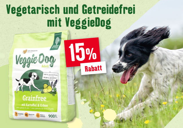 15% auf VeggieDog