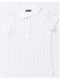 Dames poloshirt met knoopjes