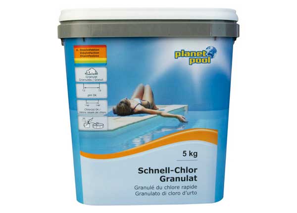 Schnell-Chlor-Granulat Planet Pool 5 kg