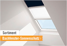 Sortiment Dachfenster Sonnenschutz