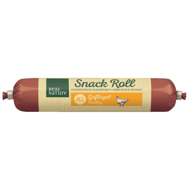 REAL NATURE Snackwurst 12x80g Geflügel