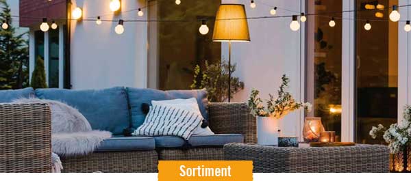Gartenbeleuchtung im HORNBACH Onlineshop