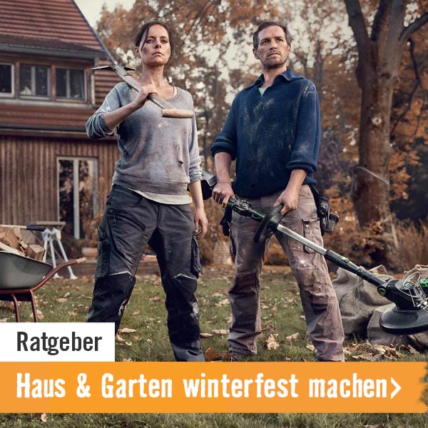 HORNBACH Ratgeber: Haus und Garten winterfest machen