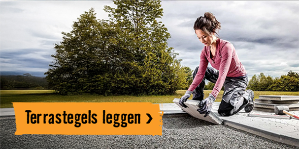 Terrastegels leggen | HORNBACH