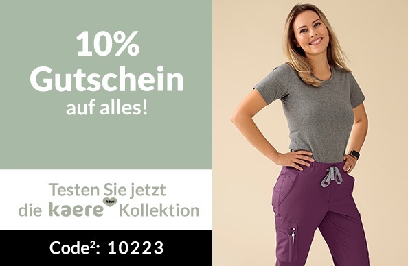 10% Gutschein – jetzt kaere testen! 