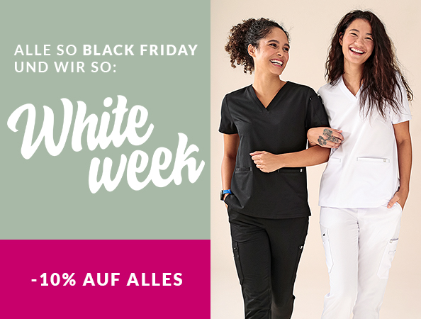 -10% auf alles während der WHITE WEEK!