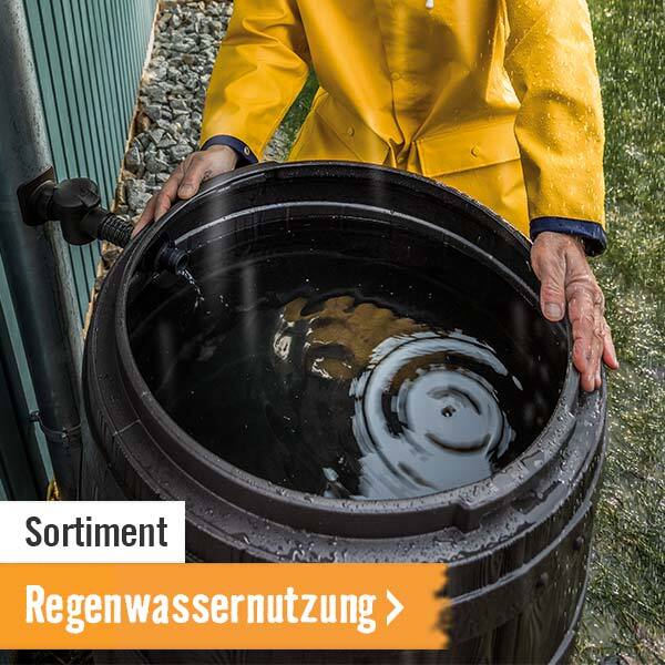Regenwassernutzung im HORNBACH Onlineshop