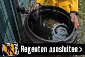 Regenton aansluiten l HORNBACH