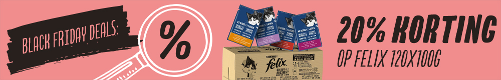 20% korting! Felix Elke Dag Feest Kattenvoer Voordeelpakket 2 x 120 x 85 g