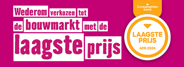 Laagste prijs Consumentenbond - HORNBACH