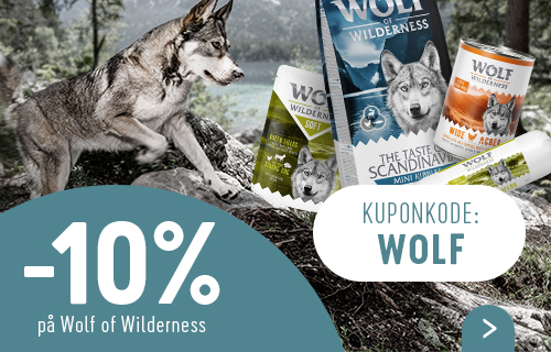 10% rabat på Wolf of Wilderness
