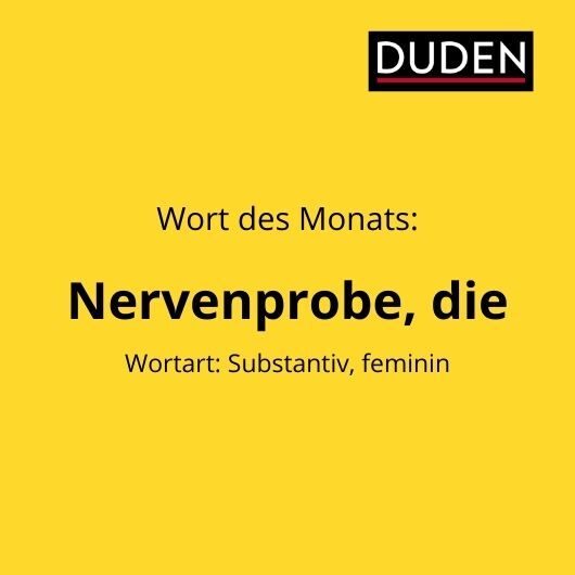 Duden: Zum Wort des Monats