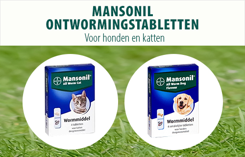 Mansonil ontwormingstabletten