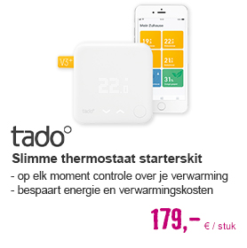 TADO Slimme thermostaat V3+ starterskit