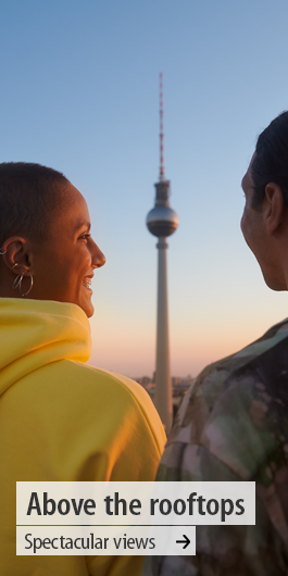 Roof terraces in Berlin
