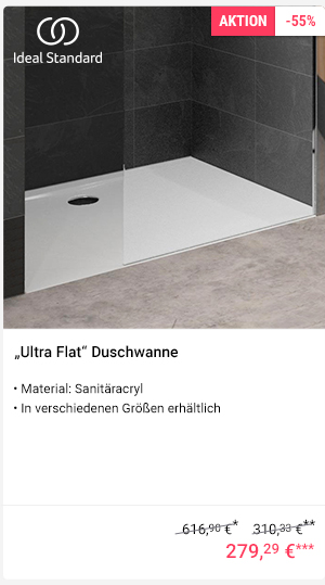 Ideal Standard Ultra Flat Duschwanne