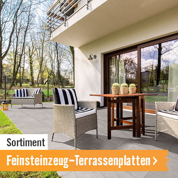 Feinsteinzeug Terrassenplatten im HORNBACH Onlineshop