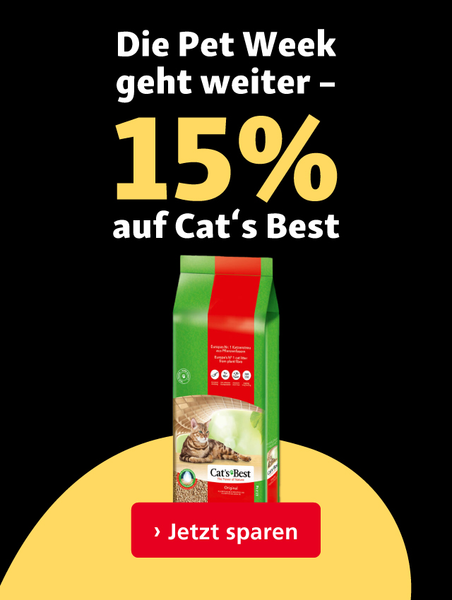 15% auf Cat´s Best