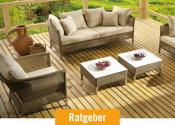 HORNBACH Ratgeber Möbel für Garten und Balkon