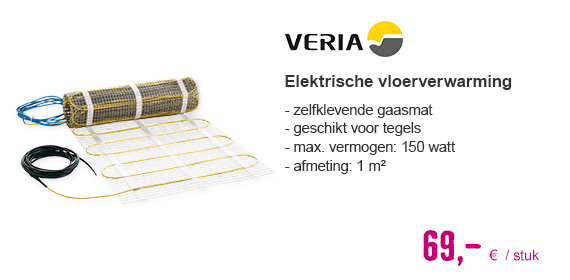 VERIA Quickmat 150 elektrische vloerverwarming | HORNBACH