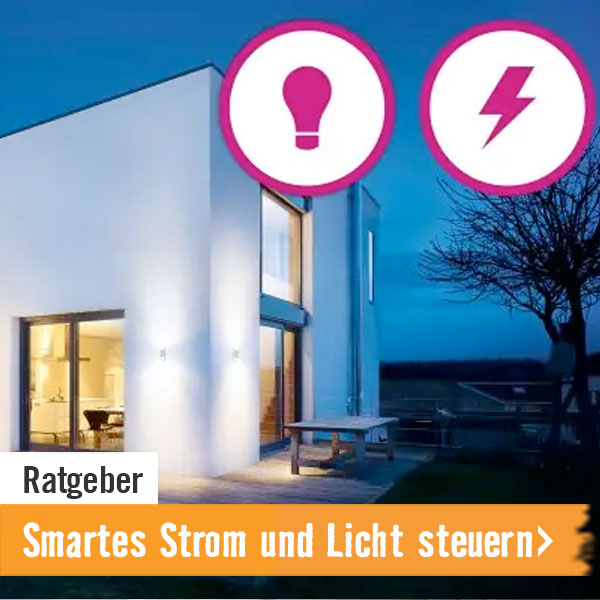 Smartes Strom und Licht steuern