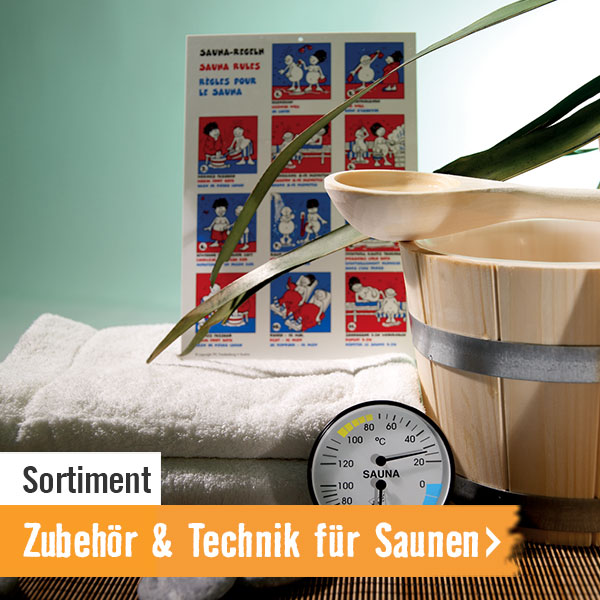 Saunazubehör & Saunatechnik im HORNBACH Onlineshop