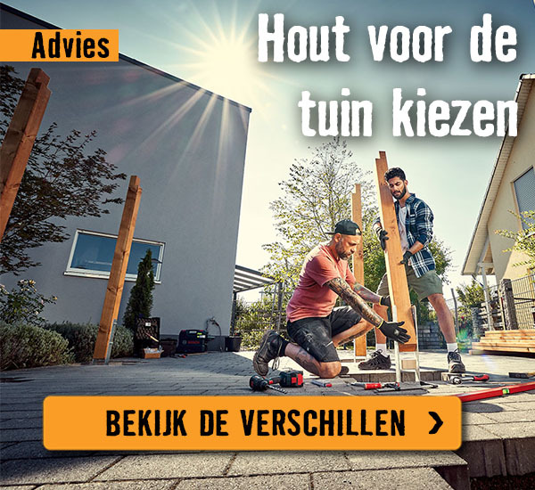 Hout voor de tuin kiezen | HORNBACH