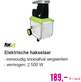 FORQ Hakselaar elektrisch FQ-ELH 2500