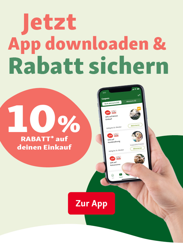 Jetzt App downloaden und Rabatt sichern