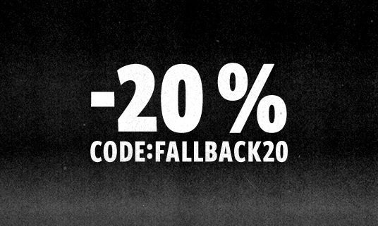 20% AUF ALLES PER CODE