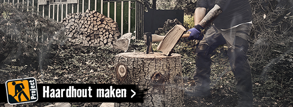 Zelf haardhout maken | HORNBACH