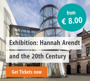 Tickets for Exhibition: Hannah Arendt and the Twentieth Century