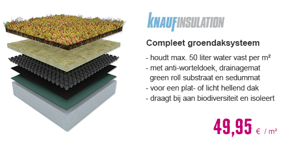 KNAUF Urbanscape groendaksysteem, compleet l HORNBACH