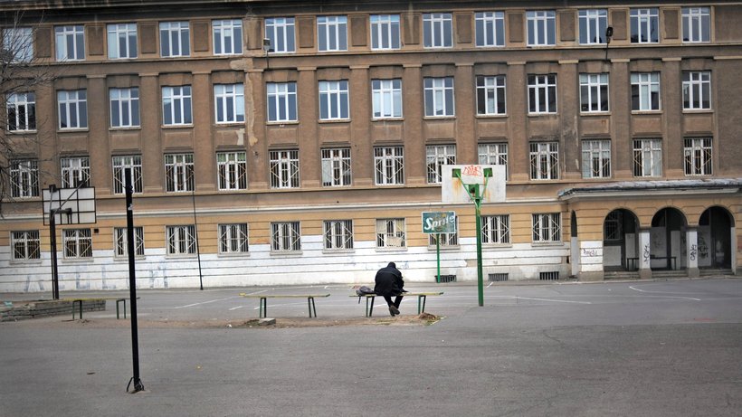 Ein Schulhof in der bulgarischen Hauptstadt Sofia © Dimitar Dilkoff/AFP/Getty Images
