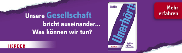 Anzeige: Herder Verlag // Unerhört! –  Ulrich Lilie