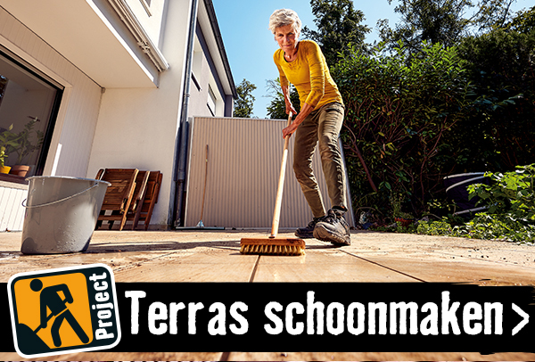 Terras schoonmaken en onderhouden | HORNBACH