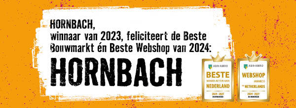 HORNBACH, winnaar van 2023, feliciteert de Beste Bouwmarkt van 2024: HORNBACH!