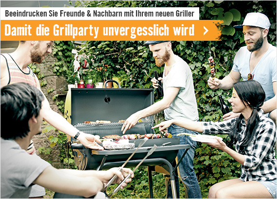 Griller im Onlineshop