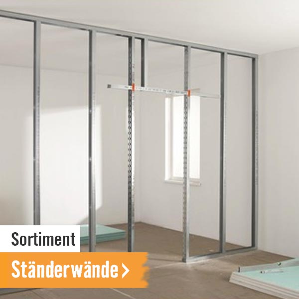 Ständerwände im HORNBACH Onlineshop