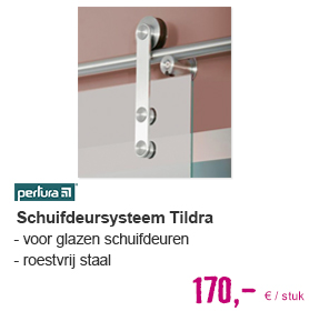 PERTURA schuifdeurbeslag Tildra RVS | HORNBACH