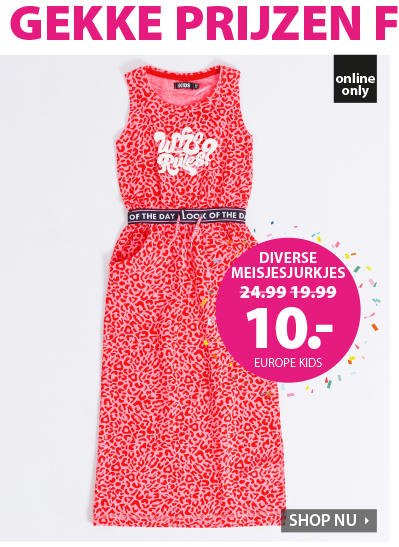 Diverse meisjesjurkjes voor € 10 - Shop ze nu!