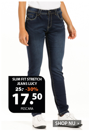 Dames Slim fit stretch jeans Lucy