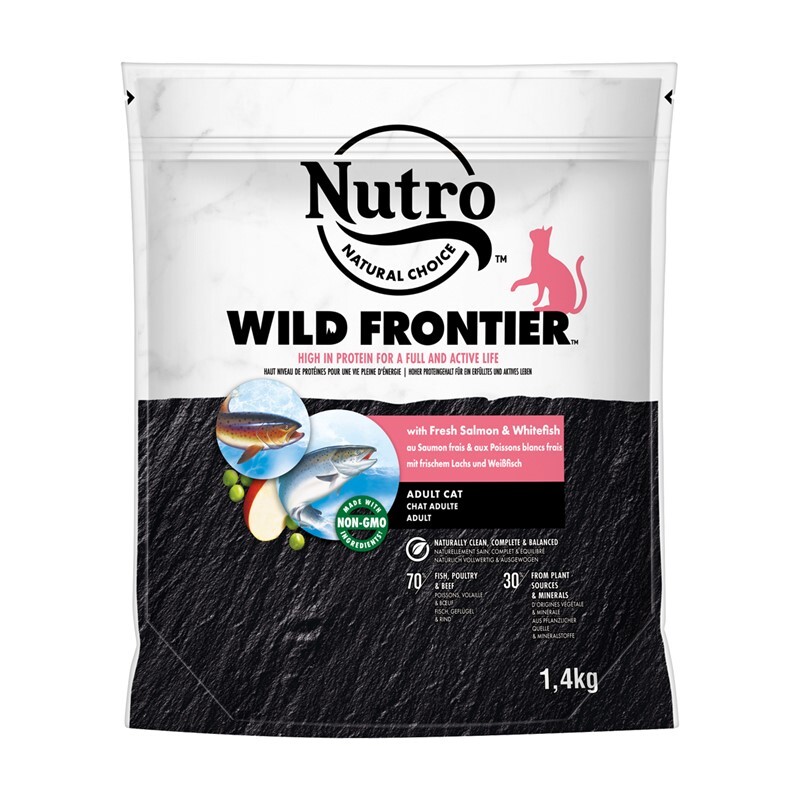 Nutro WILD FRONTIER Adult mit Lachs und Weißfisch 1,4kg