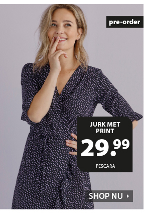 Pre-order: Jurk met print voor 29,99