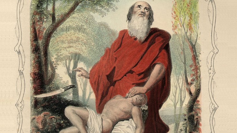 Abraham und sein Sohn © Hulton Archive/Getty Images 