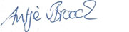 Unterschrift Antje von Broock