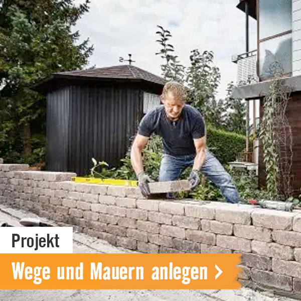 Projekt: Wege anlegen